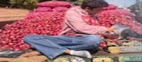 This famous comedian has to sell onions ..?